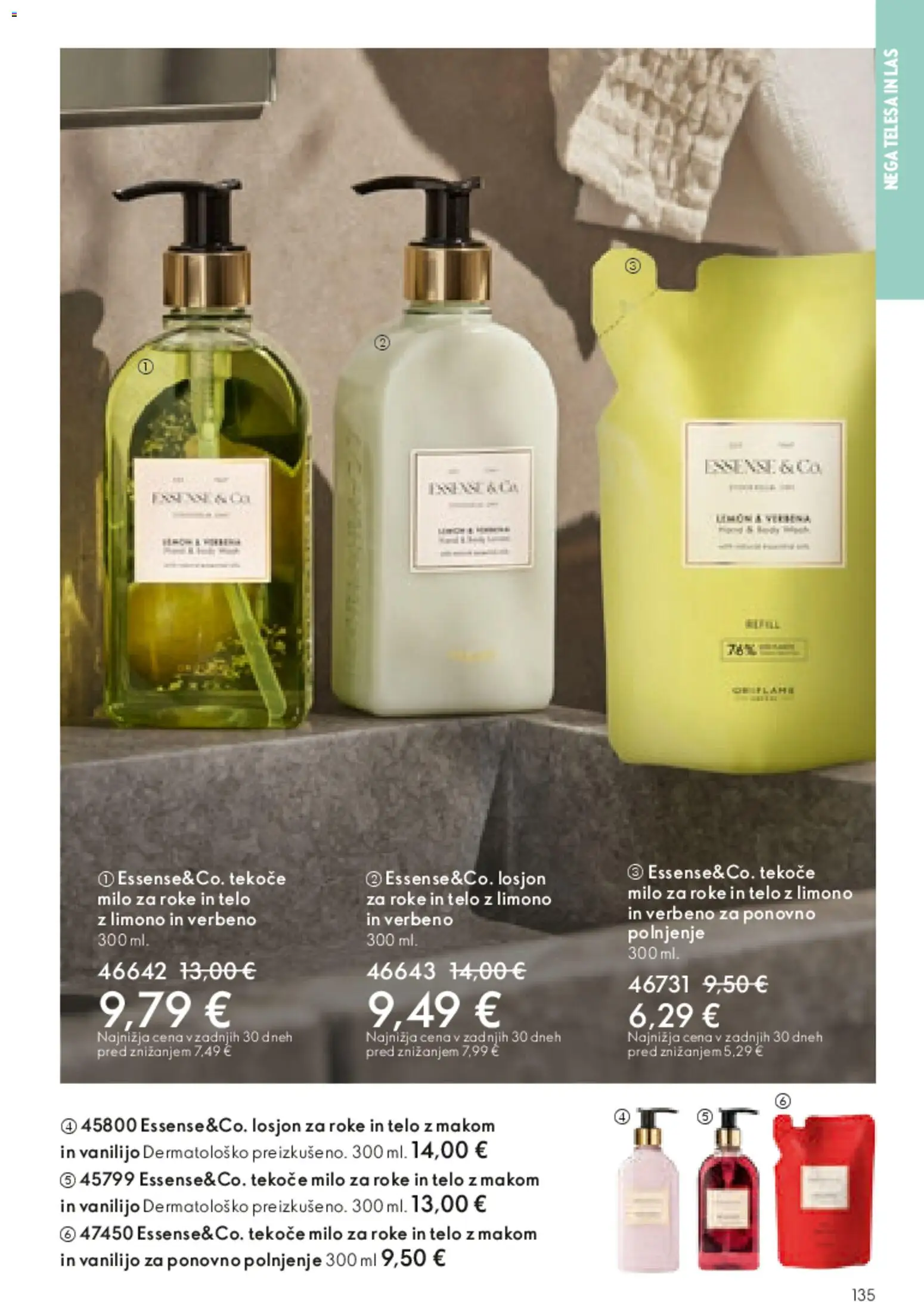 Novi Oriflame katalog ponudbe – veljaven od 01.04.2026 | Stran: 134 | Izdelki: Tekoče milo, Milo