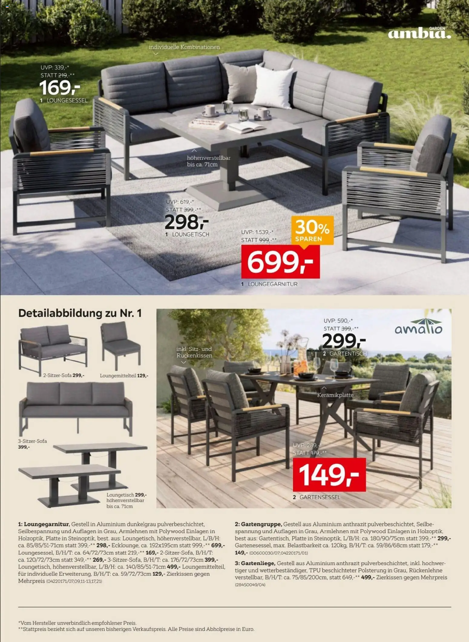 XXXLutz Gartenmöbel gültig ab 10.03.2026 | Seite: 4