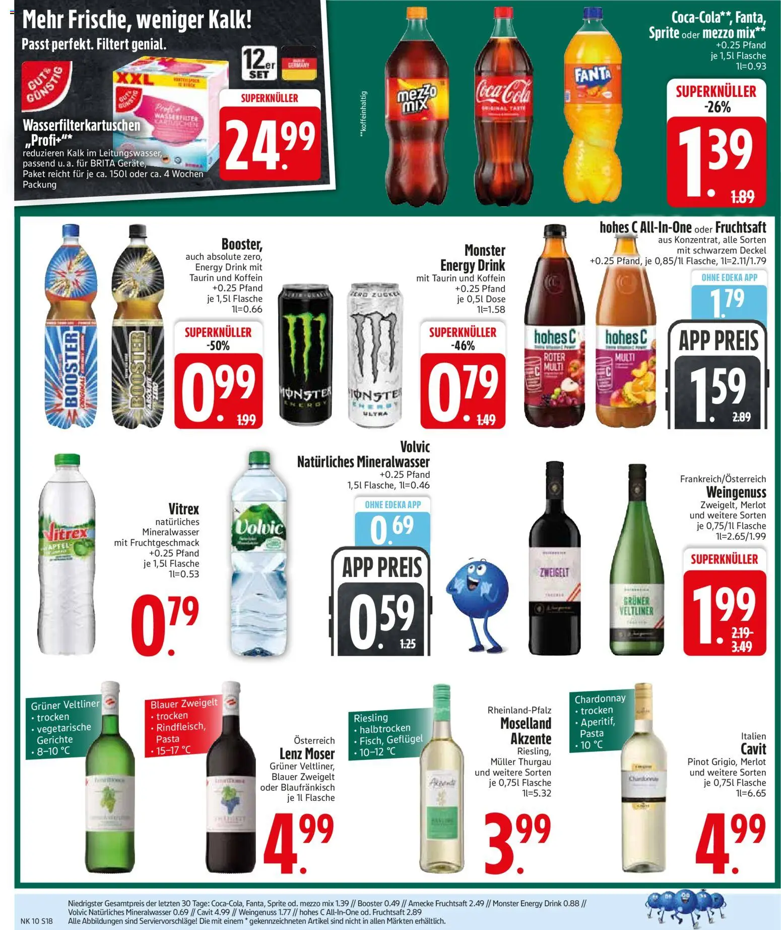 {H1} | Pagina: 18 | Producten: Pasta, Fanta, Monster Energy, Monster