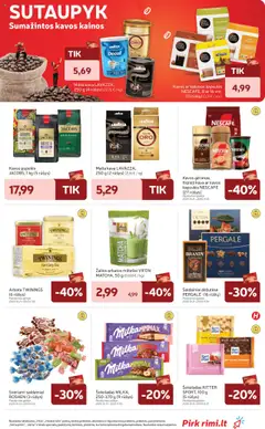 Rimi leidinys galioja nuo 21.10.2025 | Puslapis: 19 | Prekių: Pupelės, Tirpioji kava, Kava, Arbata