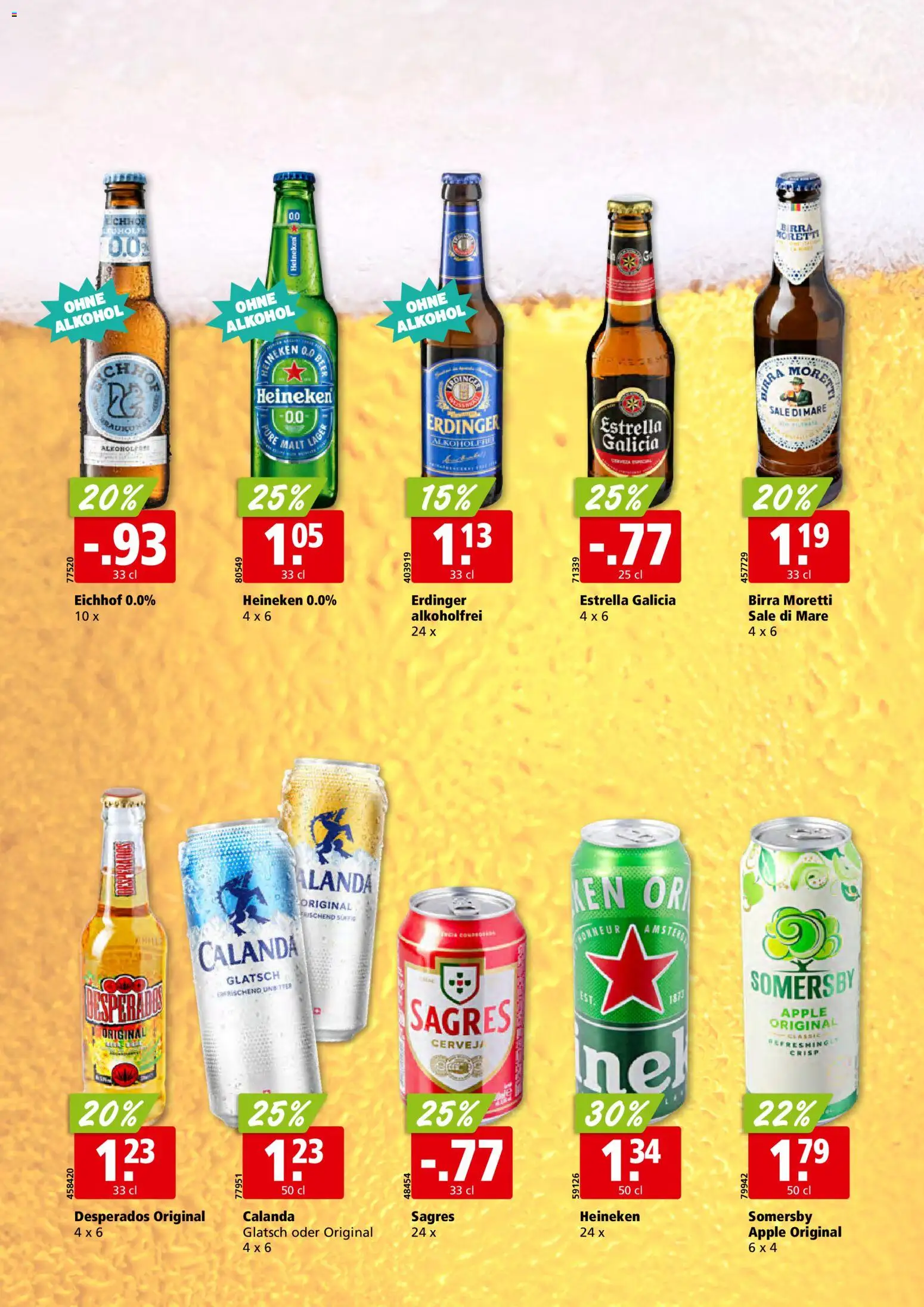 Aligro aktionen Schlieren, Gossau SG, Frauenfeld, Rapperswil-Jona, Sargans, Bern – gültig ab 04.05.2026 | Seite: 28 | Produkte: Apple