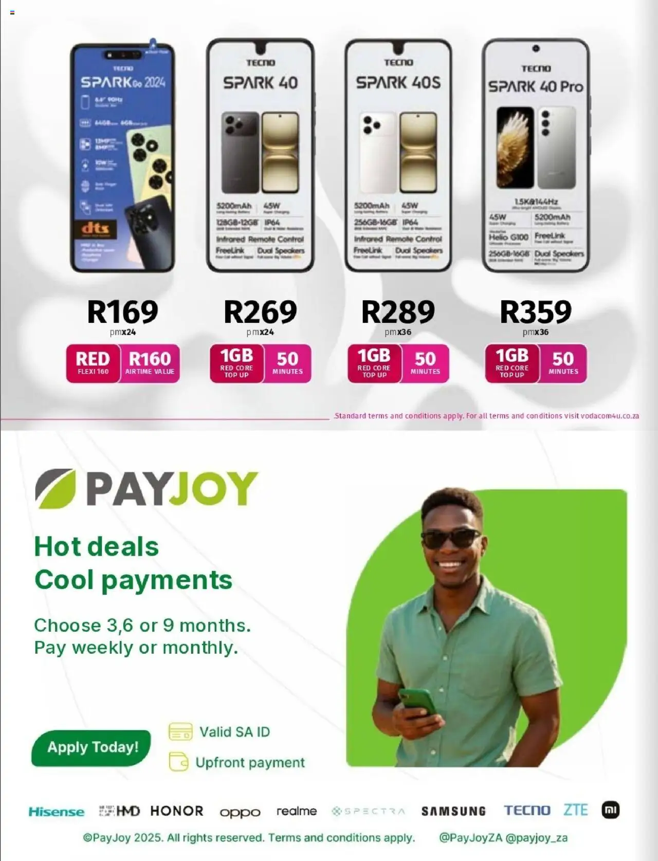 New Vodacom catalogue – valid from 07.10.2025 | Page: 18 | Products: Remote