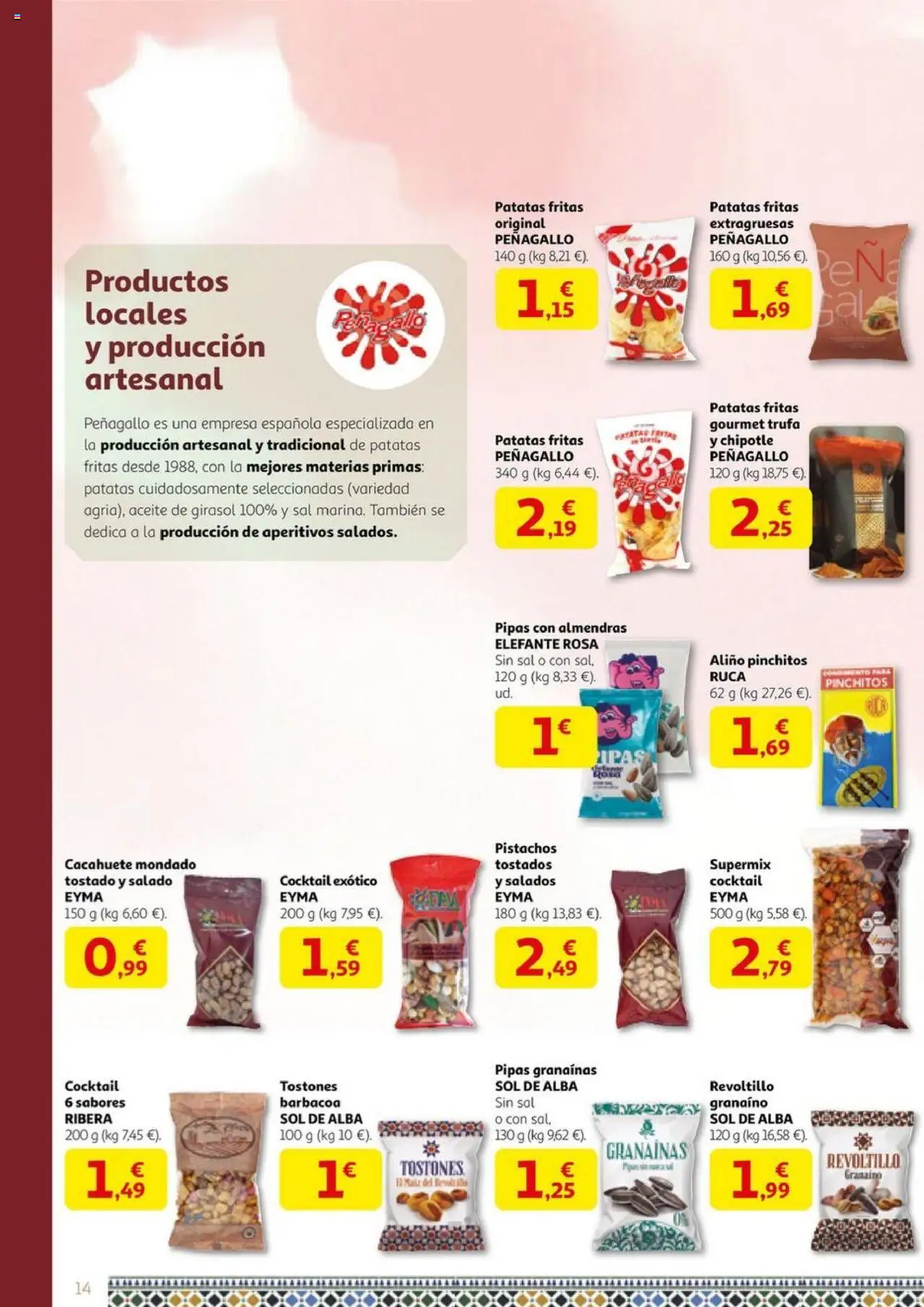 Alcampo - Granada sabe a tradición │ válido desde el 29.08.2025 | Página: 14 | Productos: Aceite, Aceite de girasol, Barbacoa
