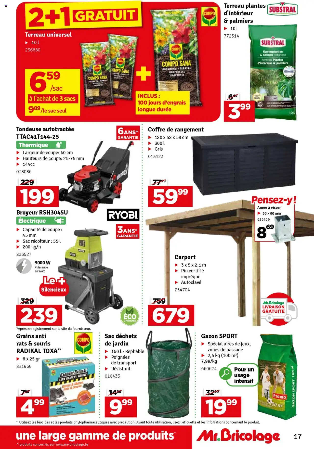  | Pagina: 17 | Producten: Granen, Kamerplanten, Pin, Tondeuse