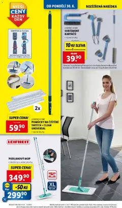 Lidl leták od 30.06.2025 | Strana: 46 | Produkty: Leifheit, Mop, Mop leifheit
