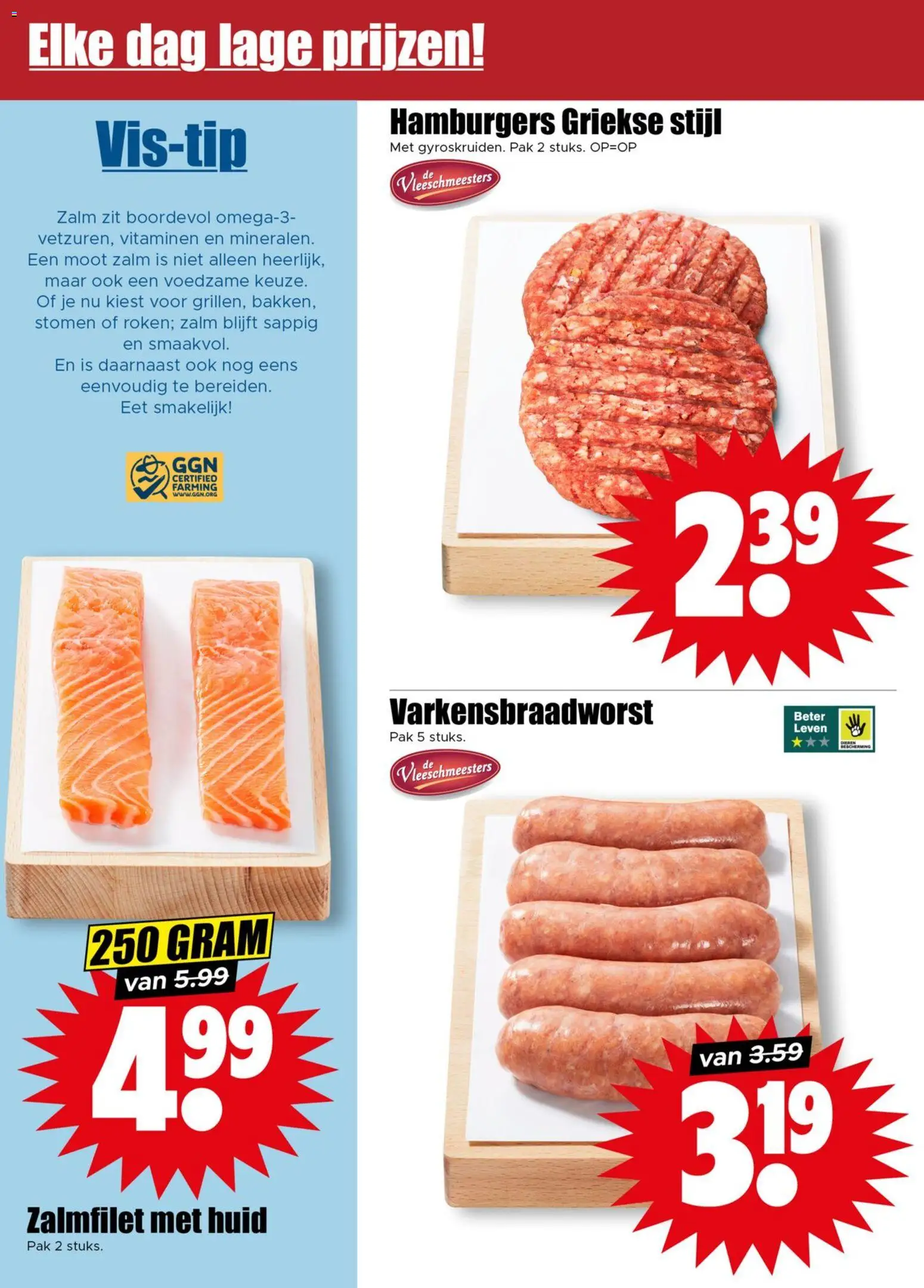 {H1} | Pagina: 5 | Producten: Zalm