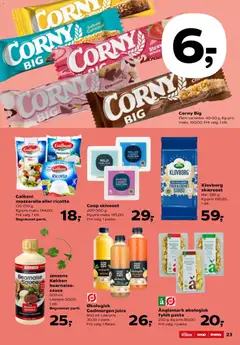 Kvickly - Tilbudsavis uge 14-15 gyldig fra 07.04.2026 | Side: 25 | Produkter: Svampe, Juice, Pasta, Carpete