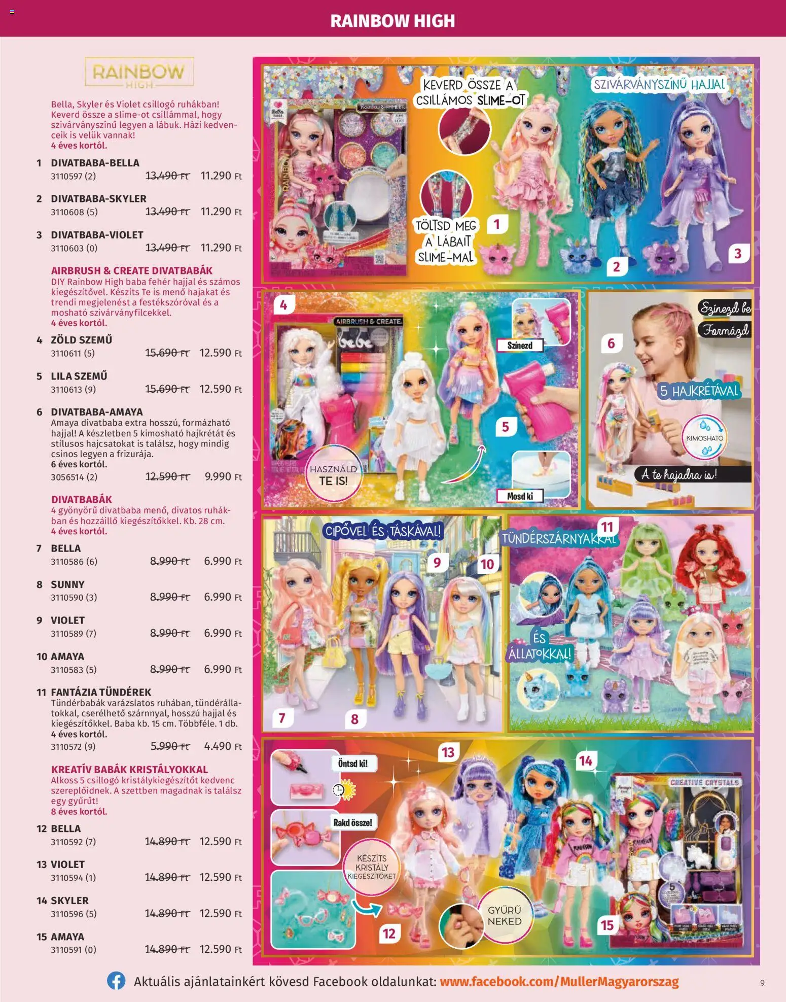 Müller akciós ujság - amely érvényes a következő dátumtól: 27.10.2025 | Oldal: 9