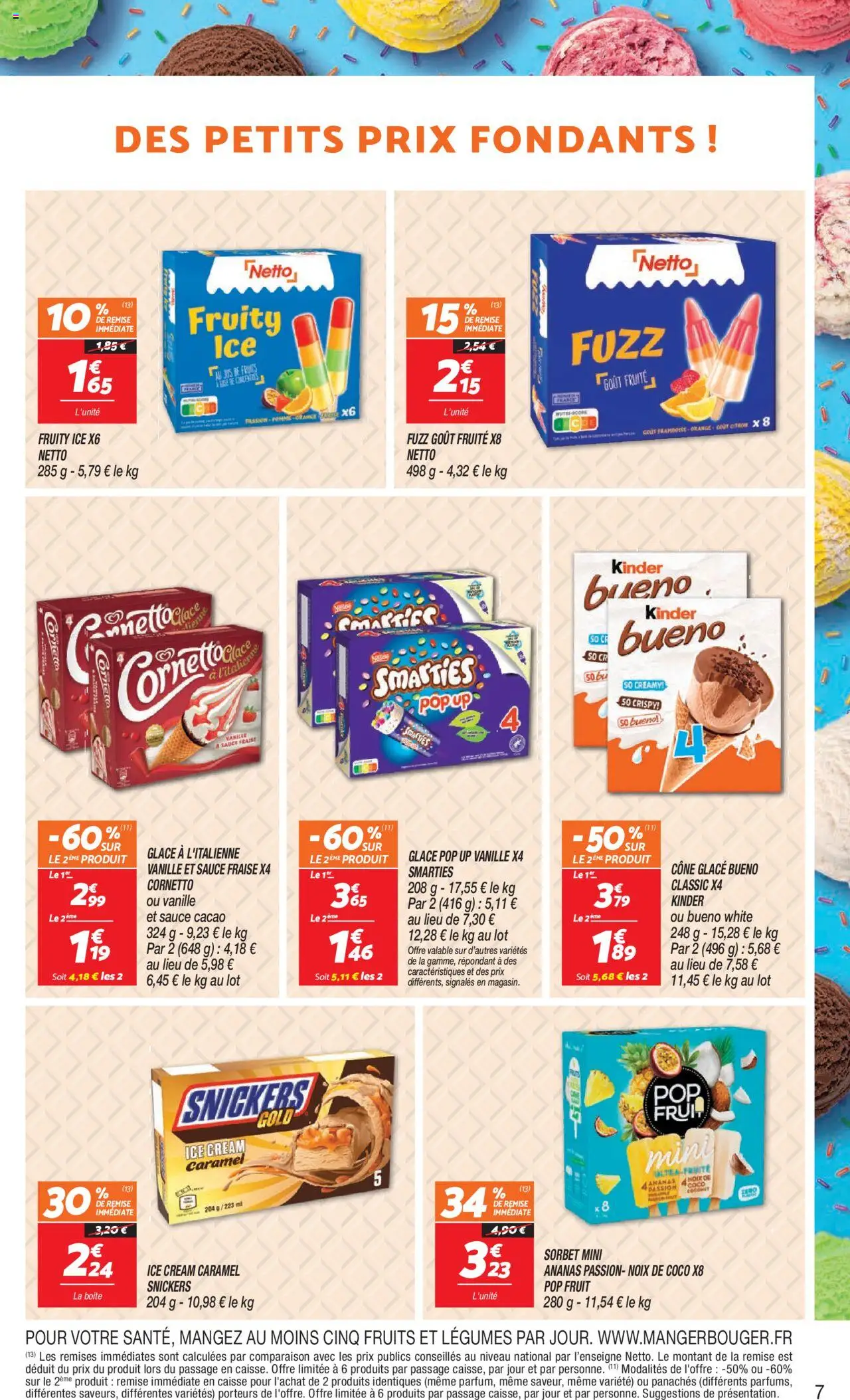  | Page: 7 | Produits: Citron, Framboise, Noix de coco, Noix