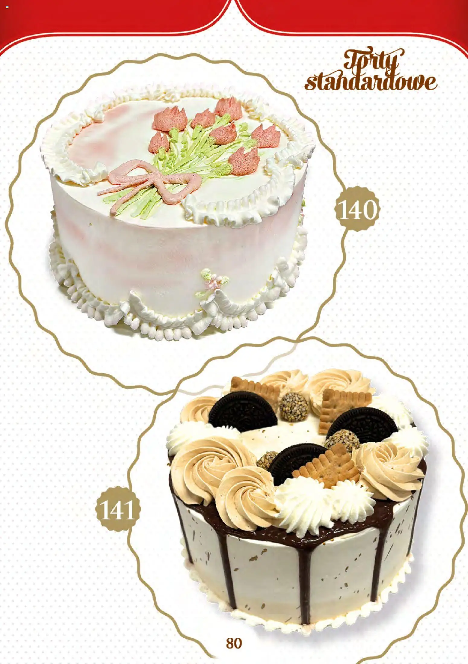 Topaz gazetka - Torty od 27.04.2026 | Strona: 80