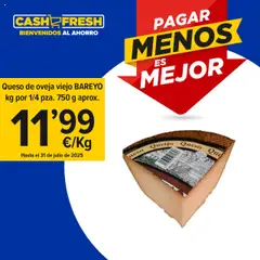 Cash Fresh folleto │ válido desde el 29.07.2025 | Página: 3 | Productos: Queso de oveja, Queso