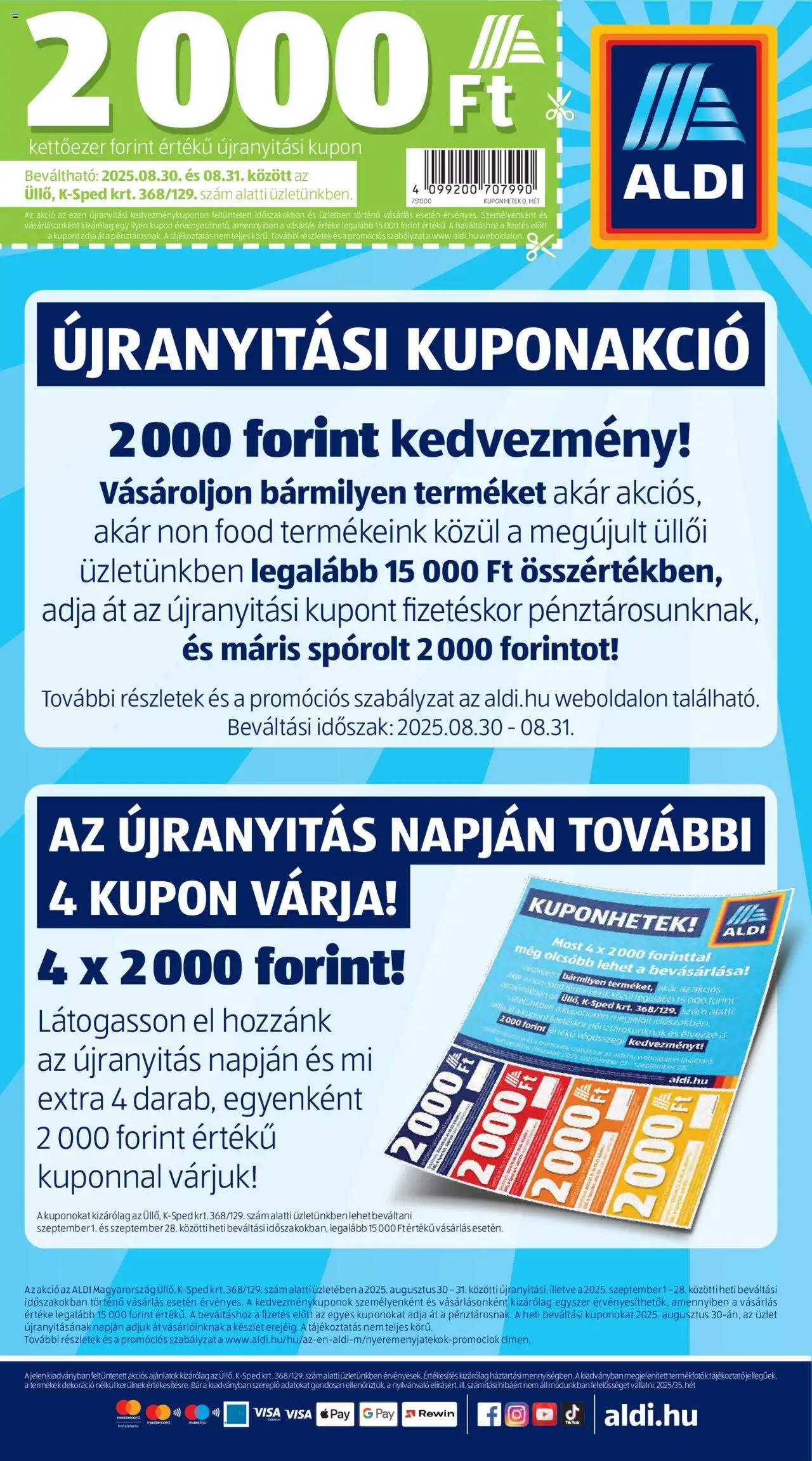 Aldi akciós ujság - amely érvényes a következő dátumtól: 30.08.2025 | Oldal: 8 | Termékek: Dekoráció