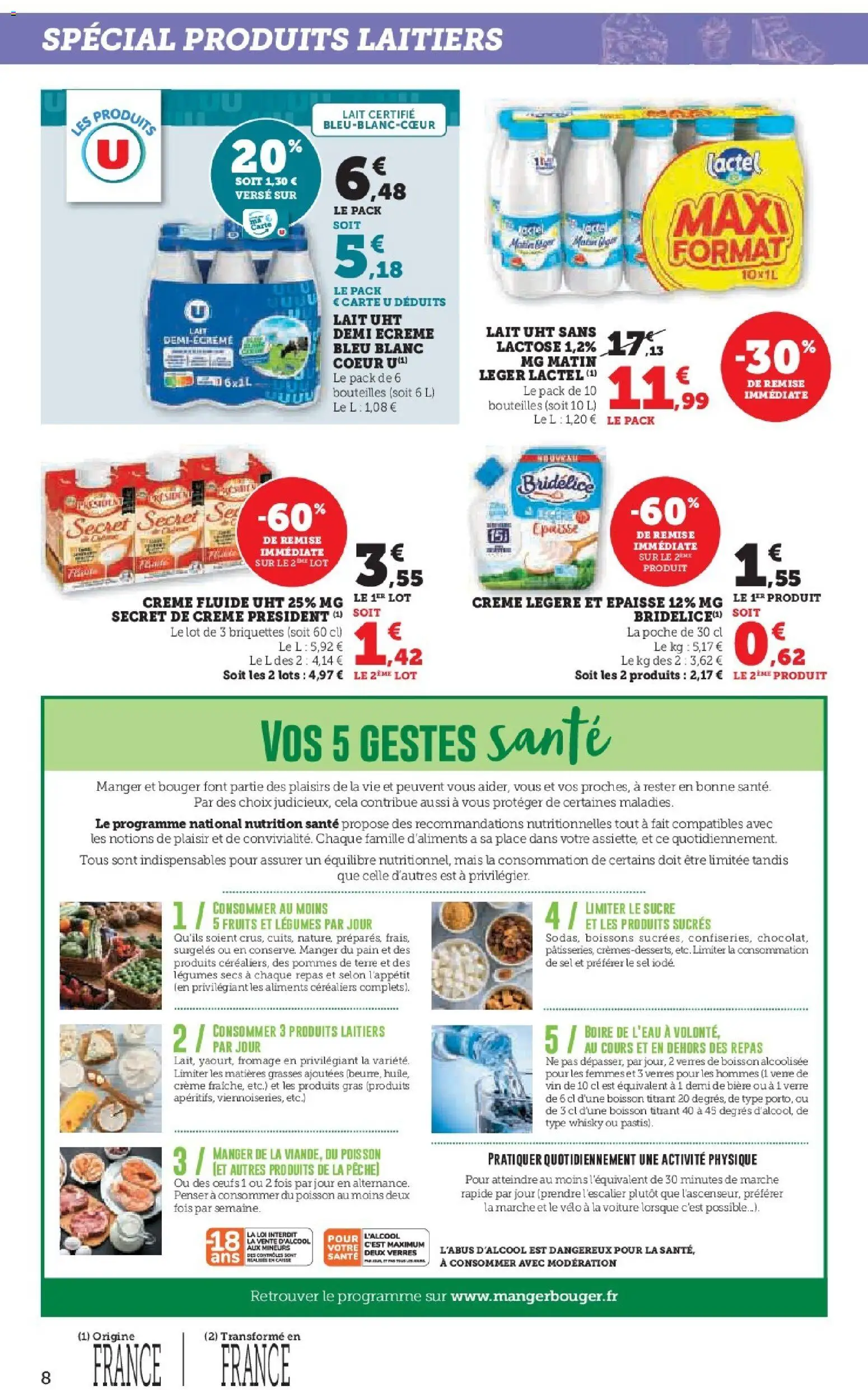 {H1} | Page: 8 | Produits: Vélo, Sel, Pain, Poisson