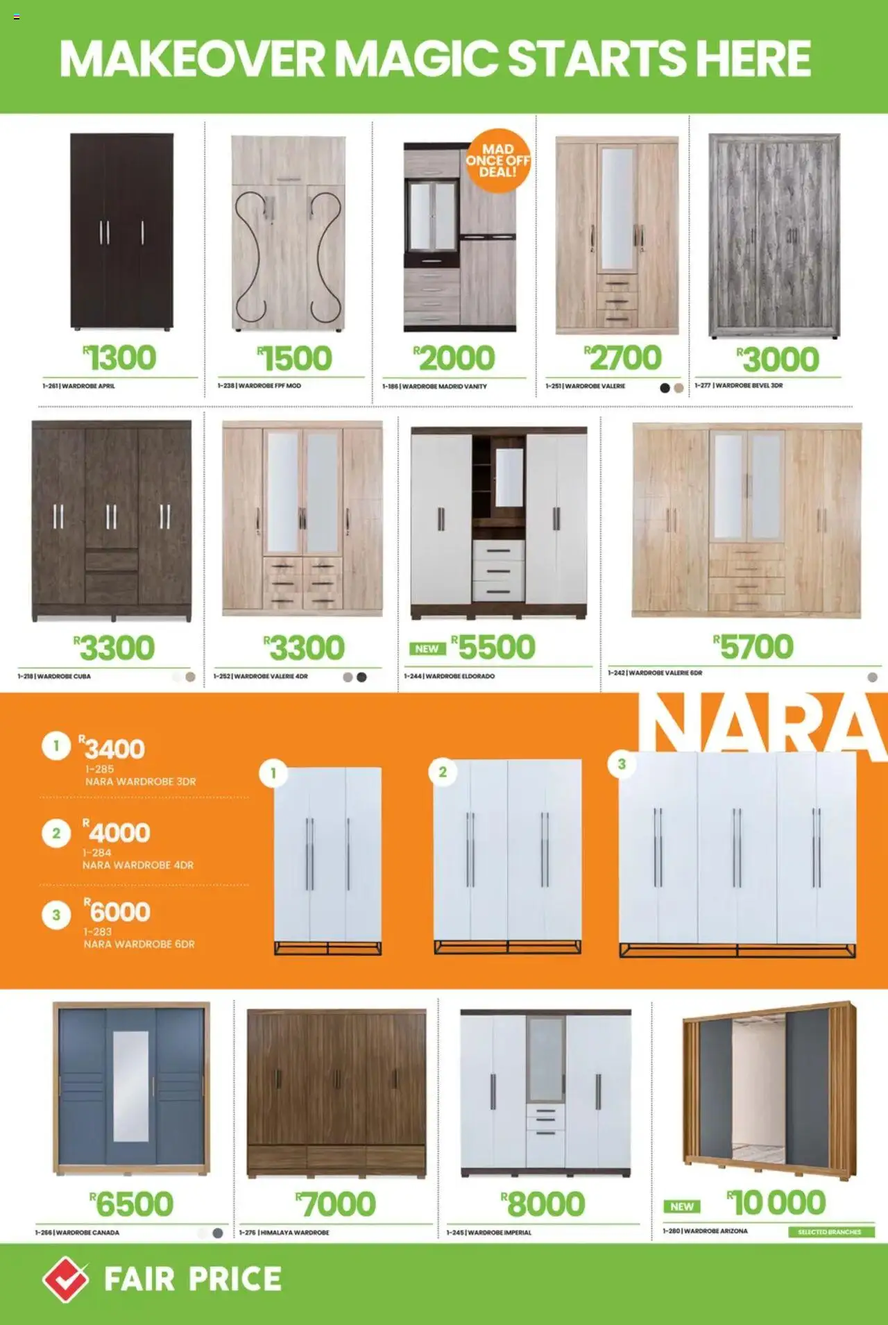 Fair Price Catalogue │ valid from 01.07.2025 | Page: 10 | Products: Wardrobe