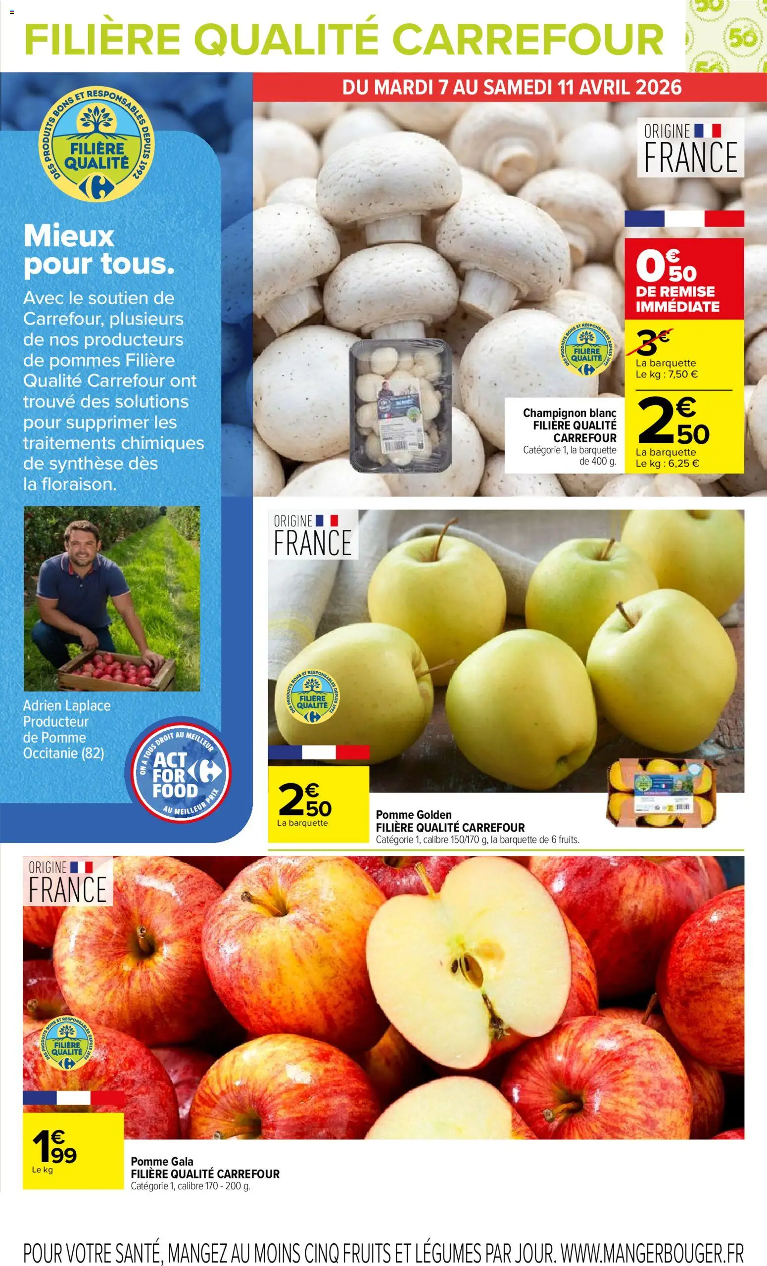 {H1} | Page: 9 | Produits: Pomme, Champignon, Pommes