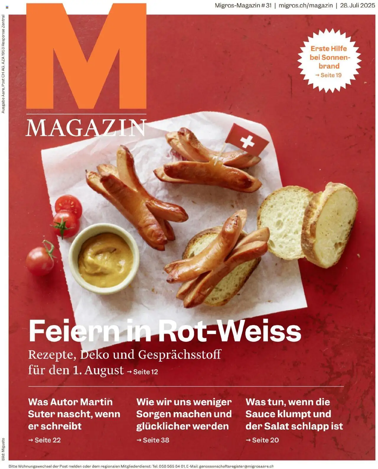 Migros - Magazin ab 28.07.2025 | Seite: 1 | Produkte: Salat