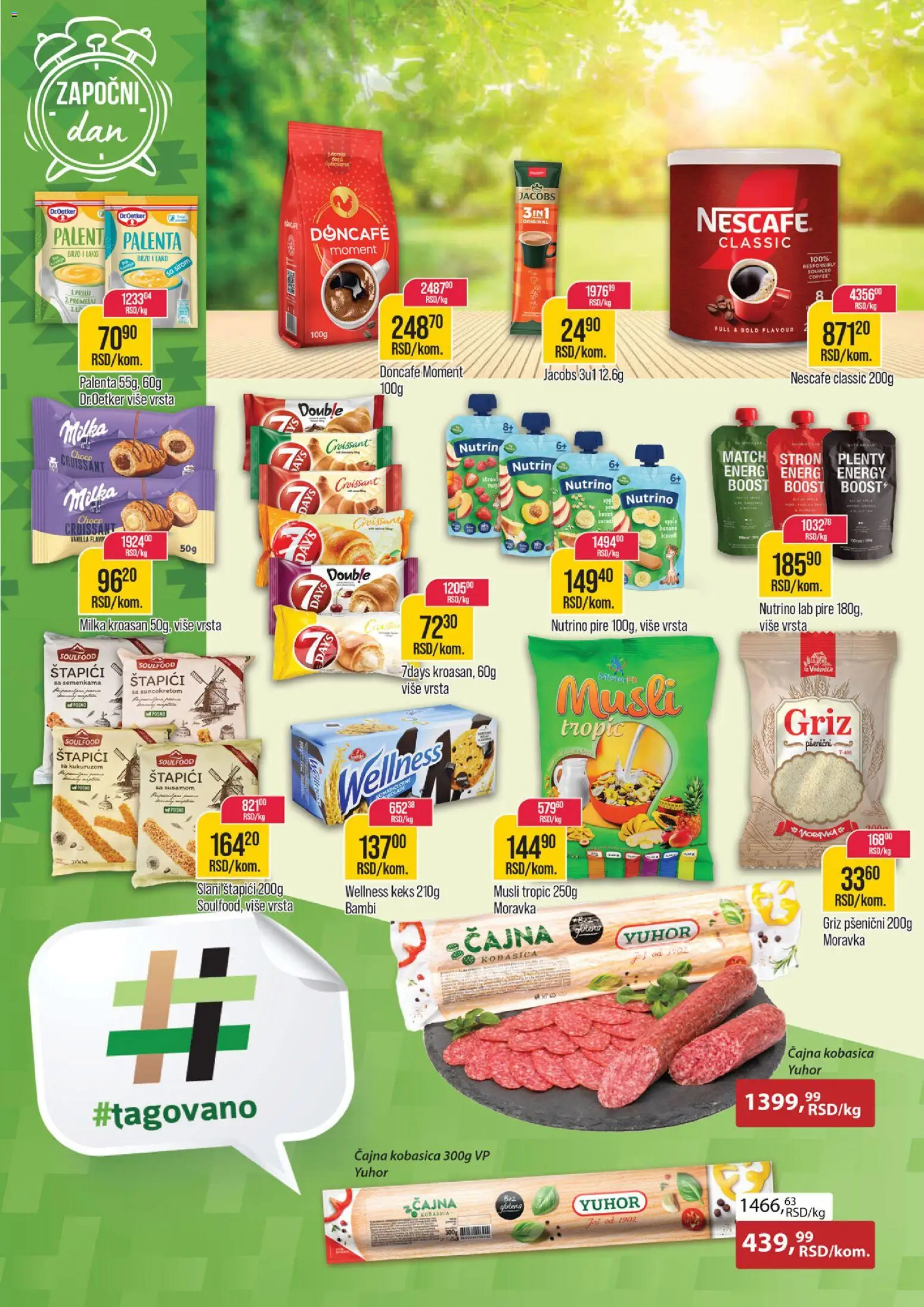 Zlatan Trag katalog - važi od 17.12.2025 | Strana: 4 | Proizvode: Keks, Palenta, Doncafe, Kobasica