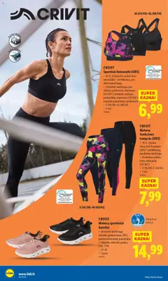 LIDL - Leidinys - Ne maisto prekių pasiūlymai│galioja nuo 18.08.2025 | Puslapis: 12 | Prekių: Liemenėlė, Tamprės