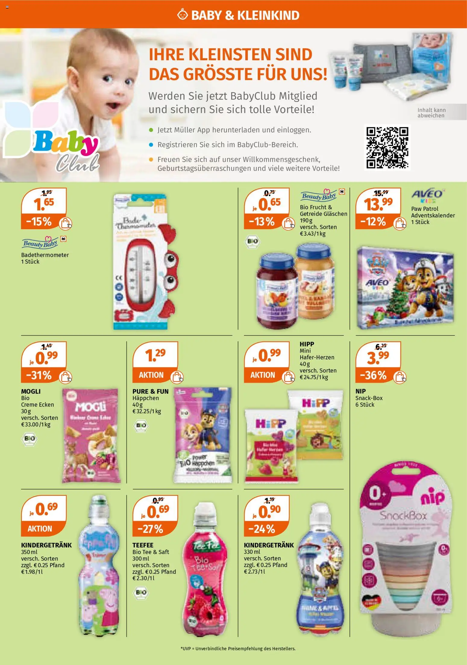 Müller Prospekt 	 – gültig ab 10.11.2025 | Seite: 13 | Produkte: Box, Creme, Saft, Tee