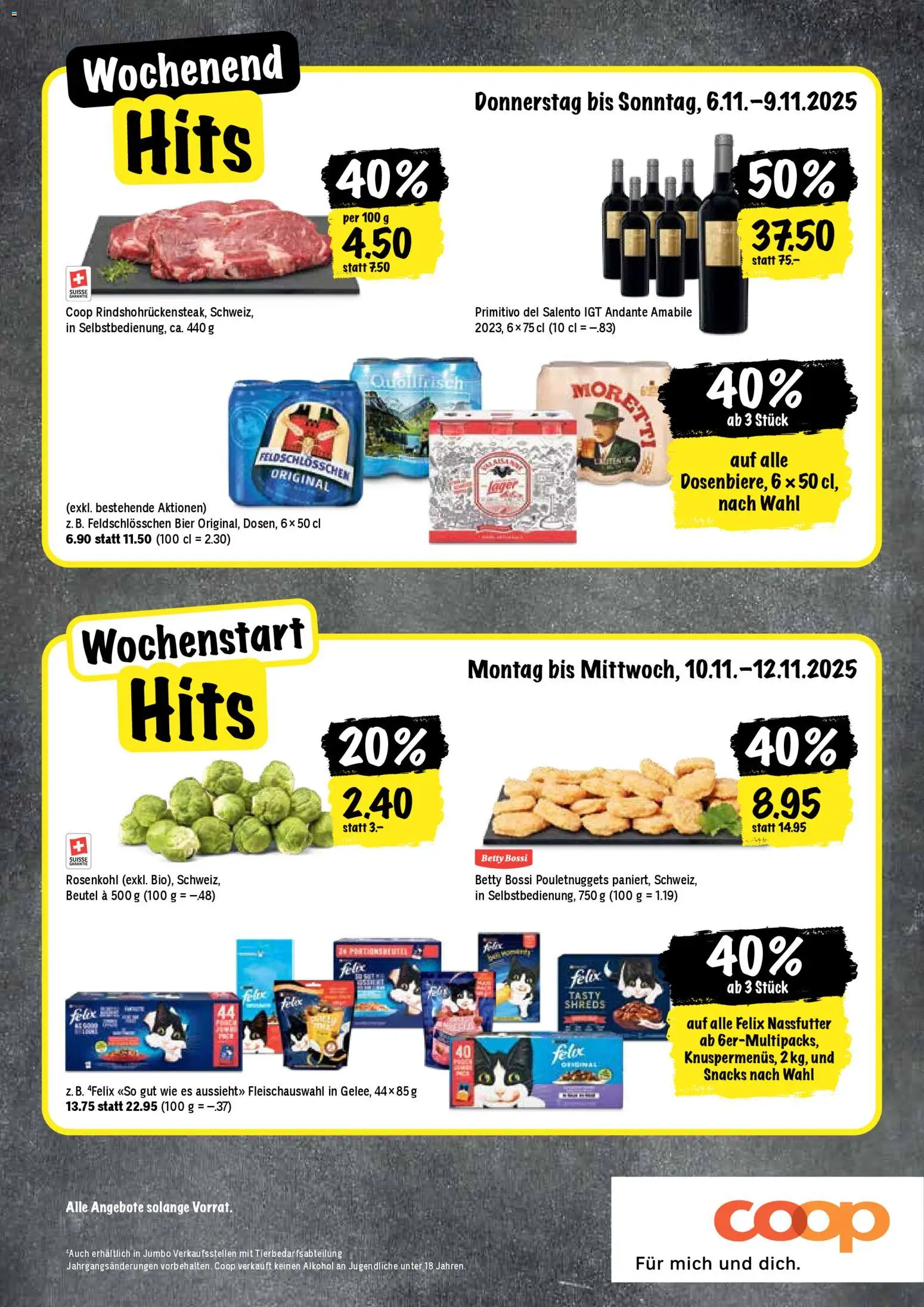 Coop Aktionen – gültig ab 06.11.2025 | Seite: 20 | Produkte: Bier