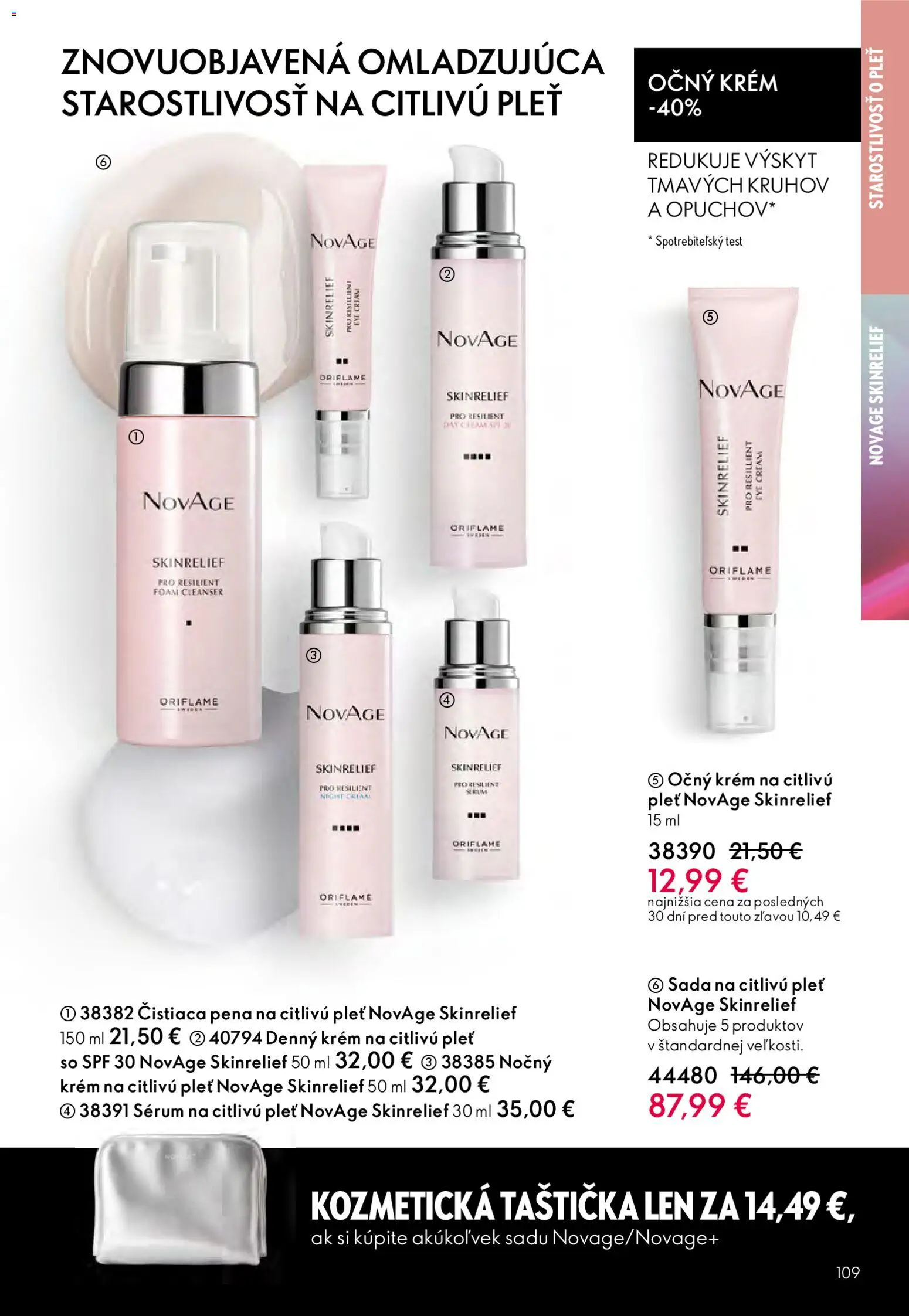 Nové Oriflame akcie – leták je platný od 06.05.2026 | Strana: 109 | Produkty: Krém