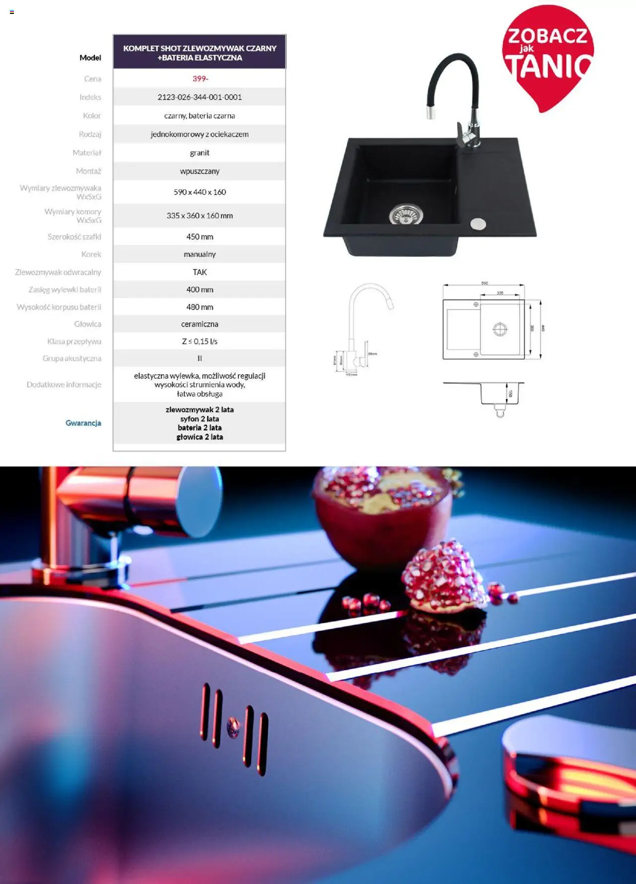 Salony Agata Gazetka - Alveus Armatura od 01.09.2025 | Strona: 19 | Produkty: Bateria