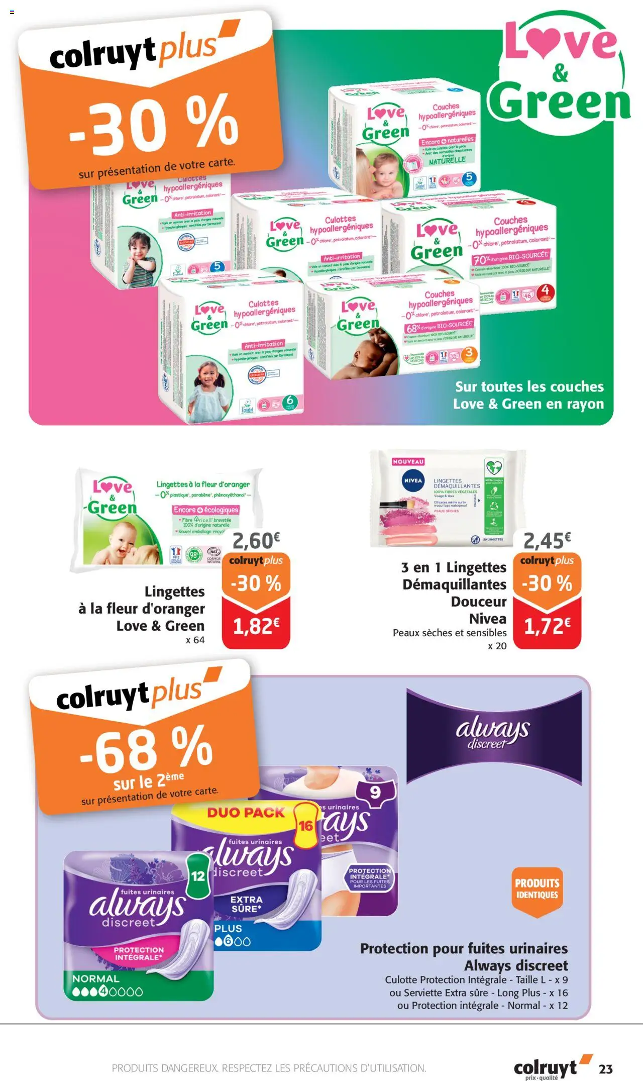  | Page: 23 | Produits: Couches, Maquillage, Culotte