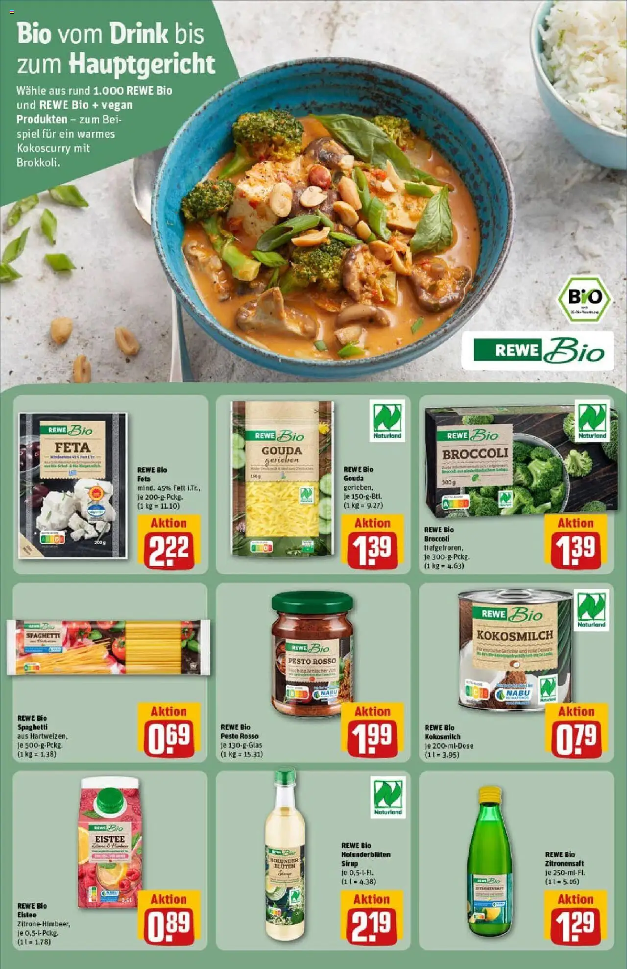 Rewe prospekt Hamburg / Wandsbek	 – gültig ab 06.10.2025 | Seite: 14 | Produkte: Spiel, Feta, Gouda, Sirup