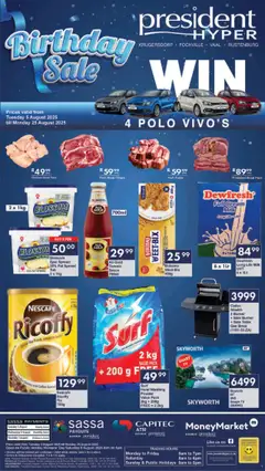 Preview of President Hyper specials valid from 05.08.2025