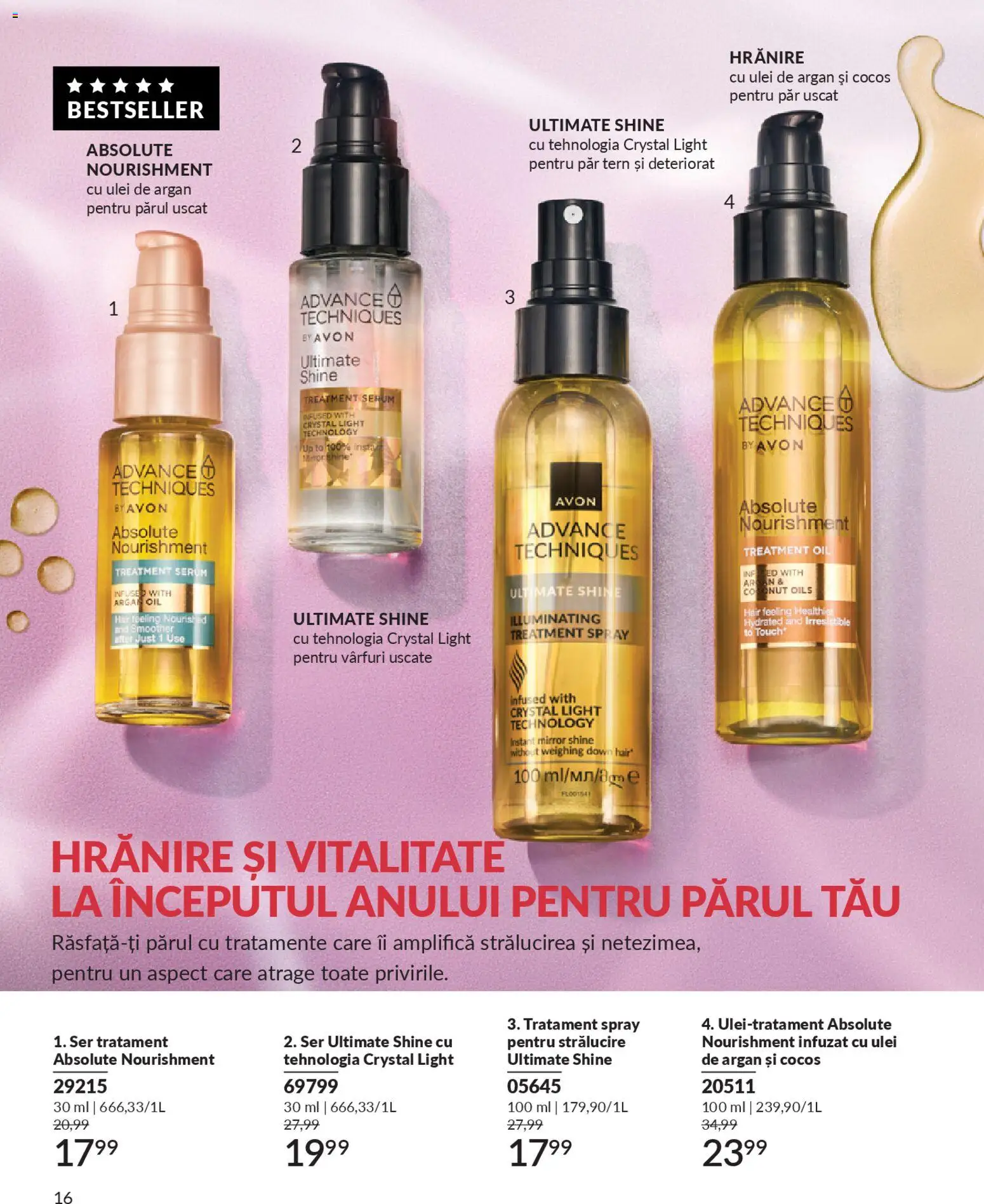 Noul catalog Avon – valabil de la 01.01.2026 | Pagină: 18 | Produse: Serum, Ulei