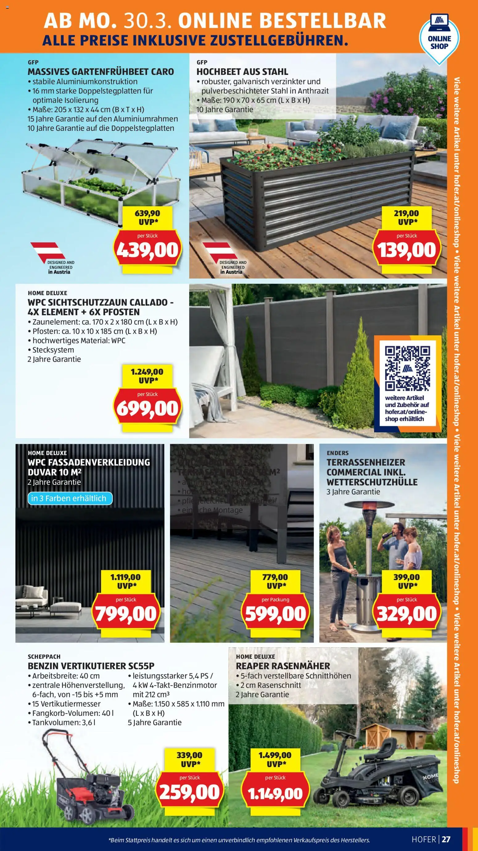 Hofer AT akciós ujság - amely érvényes a következő dátumtól: 27.03.2026 | Oldal: 33