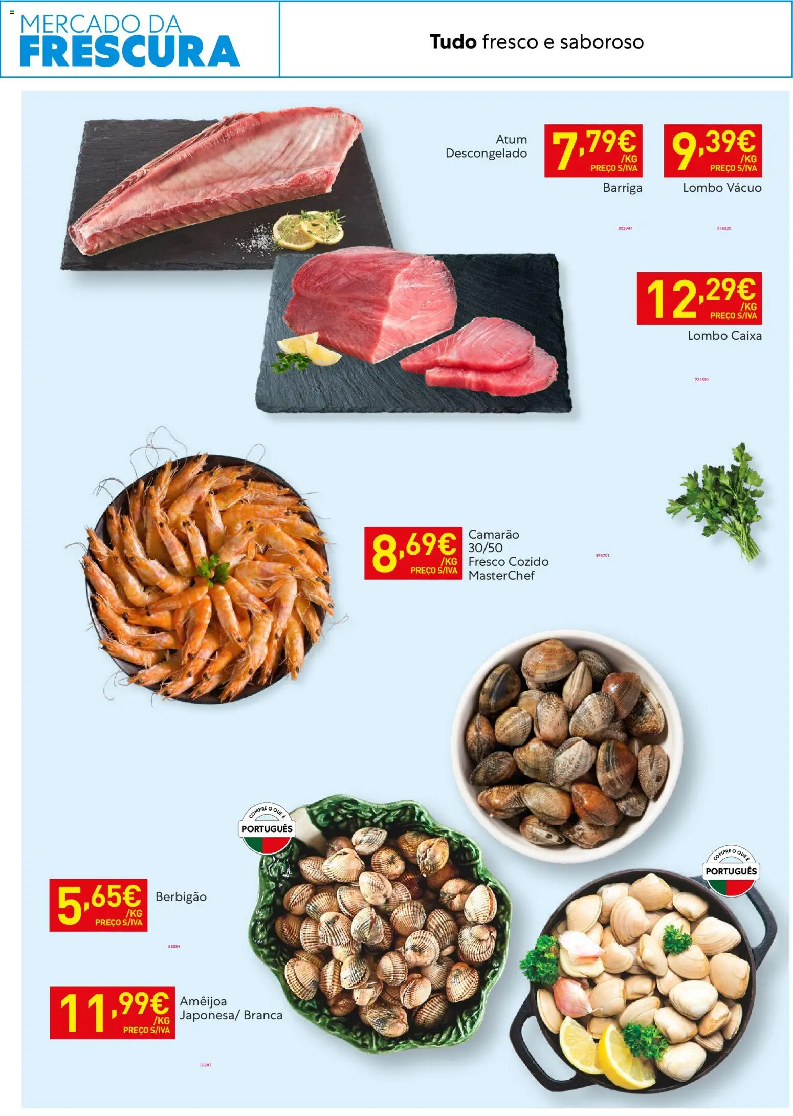 Recheio folheto │ válido de 27.01.2026 | Página: 9 | Produtos: Atum, Camarão, Caixa, Lombo