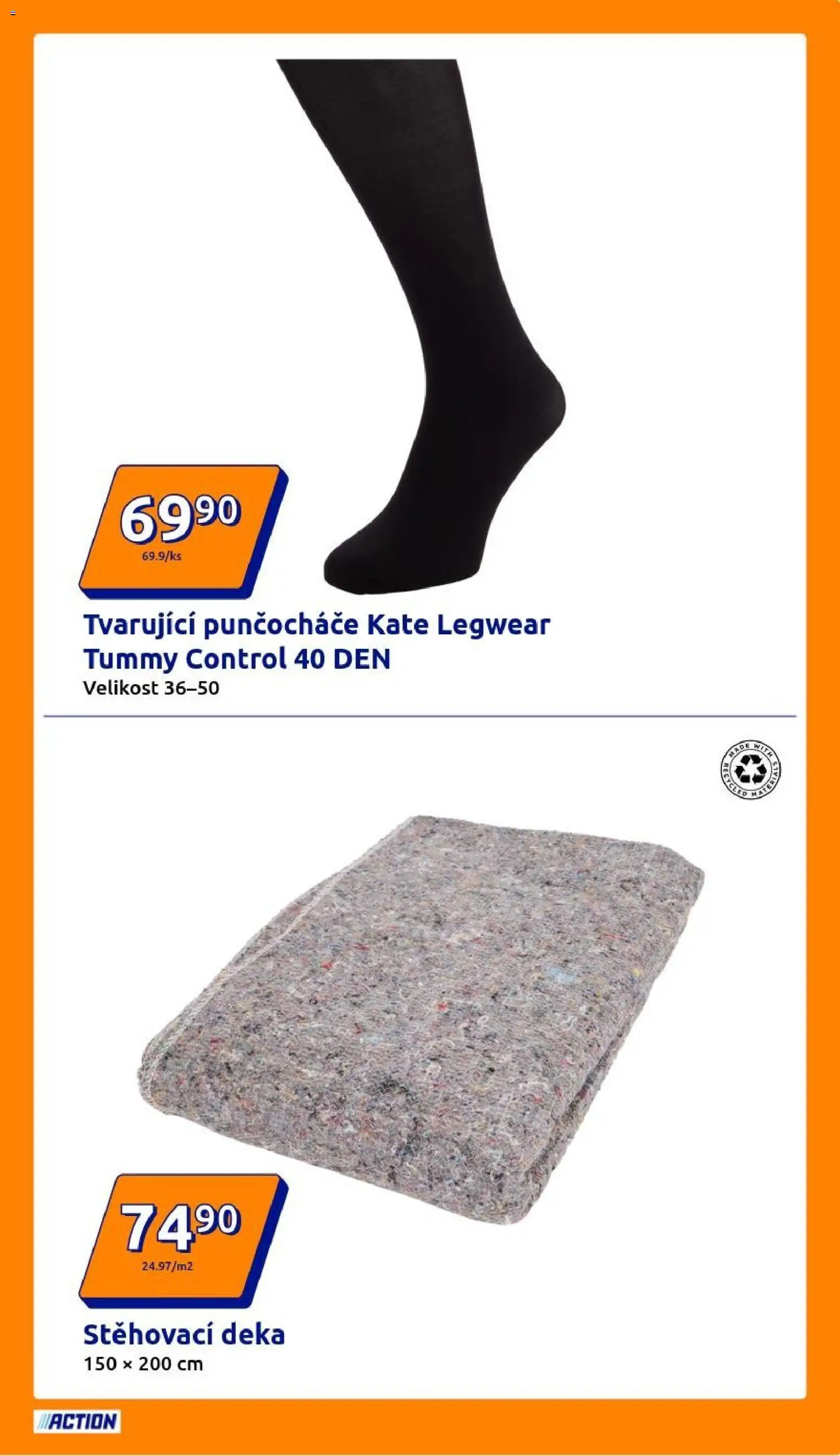 Action leták od 29.10.2025 | Strana: 5 | Produkty: Deka, Punčocháče