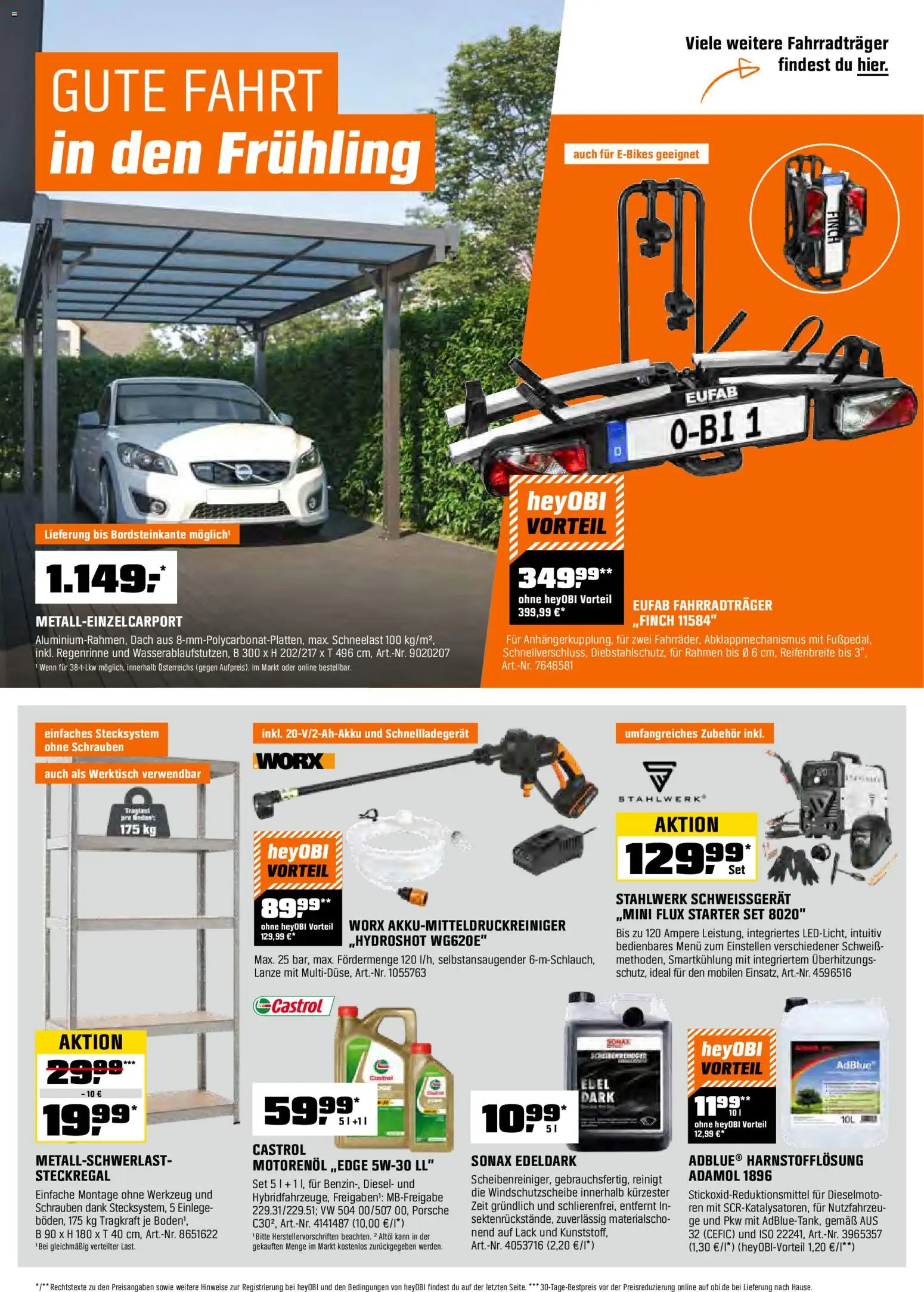 OBI Flugblatt gültig ab 01.03.2026 | Seite: 16