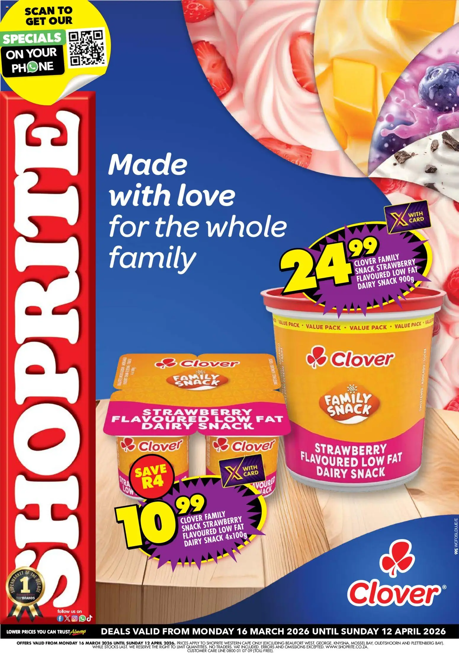 New Shoprite catalogue – valid from 16.03.2026 | Page: 1 | Products: Phone