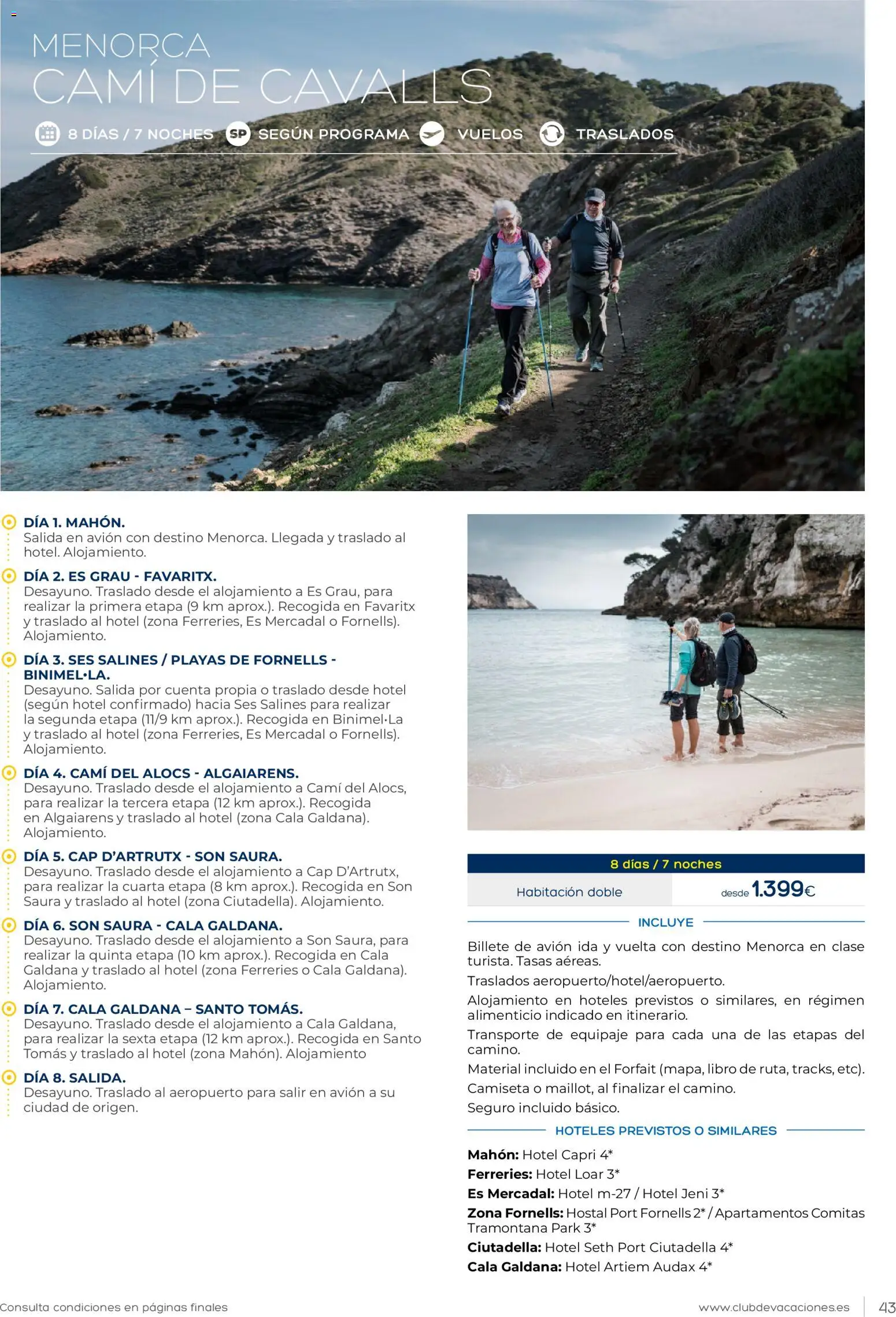 Viajes El Corte Inglés Club de Vacaciones │ válido desde el 01.02.2026 | Página: 43