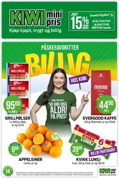 Forhåndsvisning av Kiwi kundeavis gyldig fra 30.03.2026