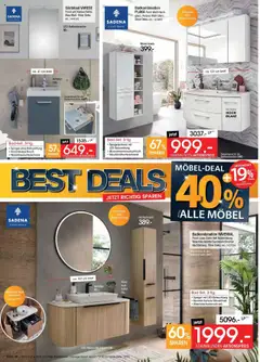 Zurbrüggen Prospekt 	 ab 04.10.2025 gültig | Seite: 44 | Produkte: Spiegel, Armatur, Midischrank, Nachtlicht