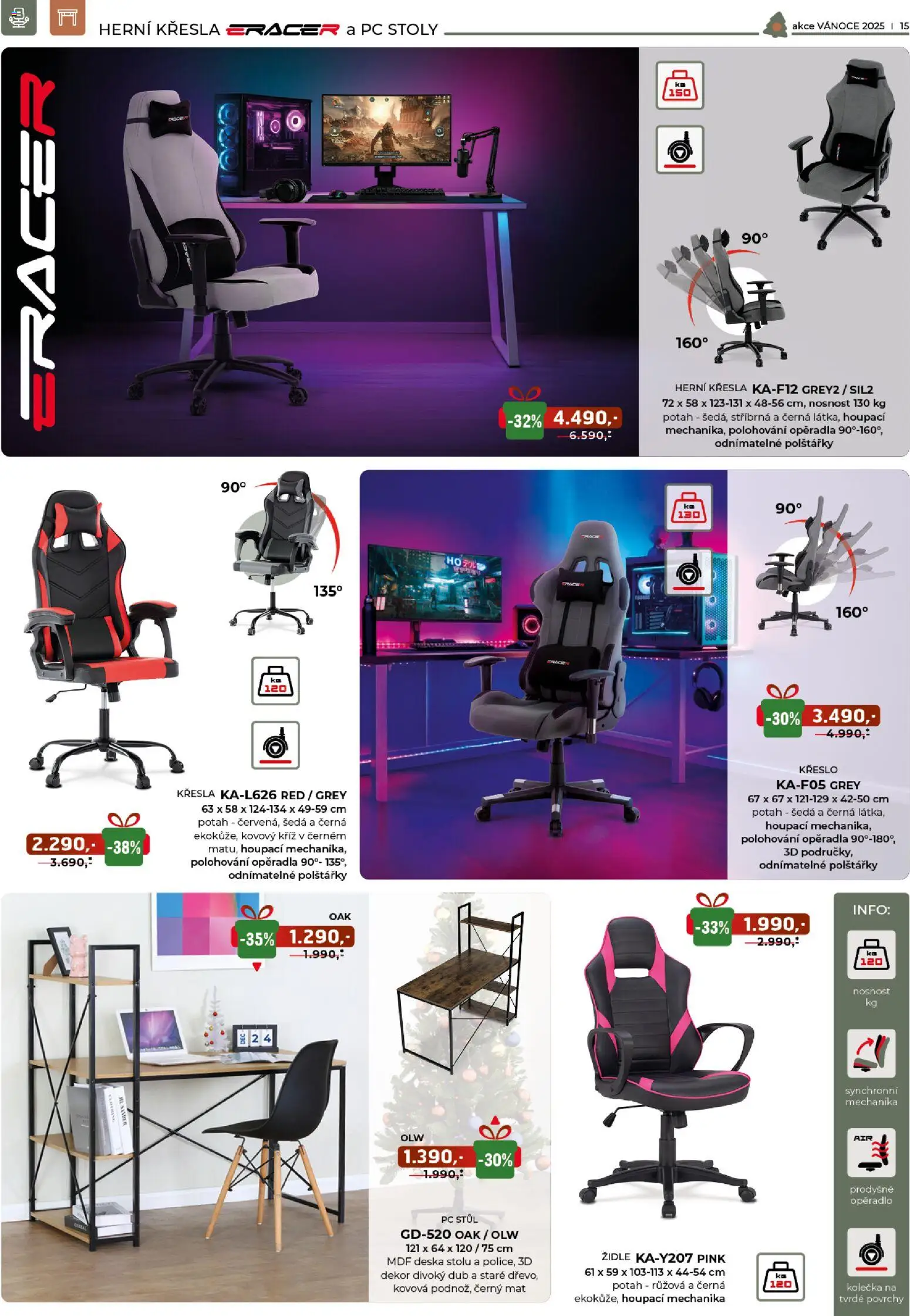 Jamall nábytek leták - Vánoce od 05.11.2025 | Strana: 15 | Produkty: Polštářky, Křesla, Křeslo, Židle