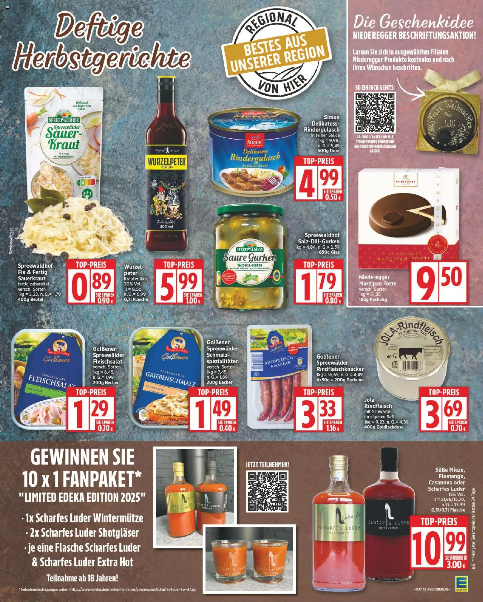 Edeka Prospekt 	 – gültig ab 17.11.2025 | Seite: 13