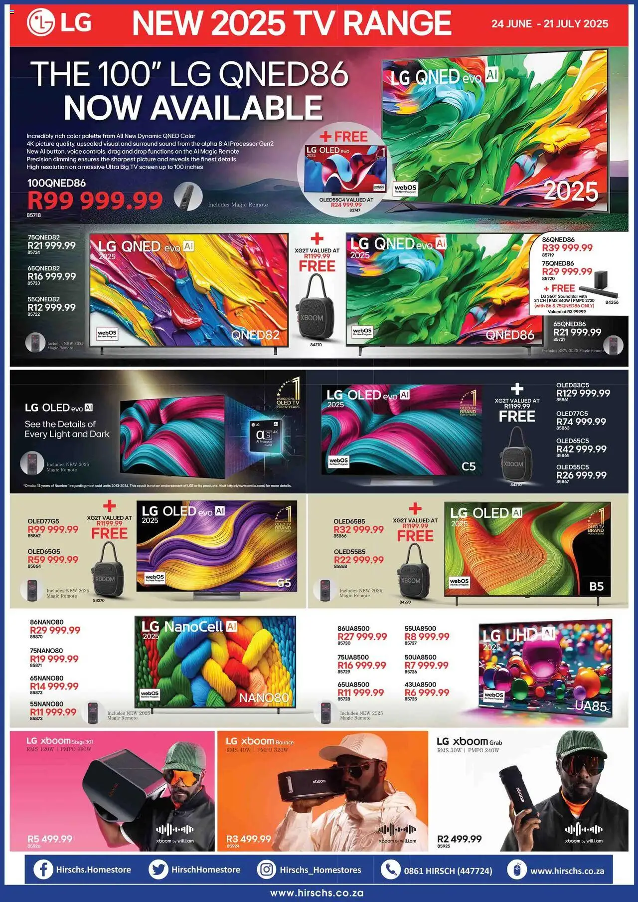 Hirsch's Specials │ valid from 24.06.2025 | Page: 5 | Products: TV, Light, Remote