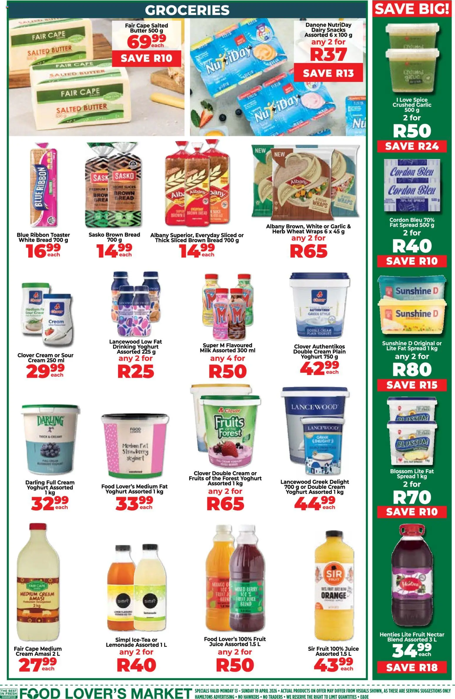 New Food Lover's Market catalogue – valid from 13.04.2026 | Page: 3