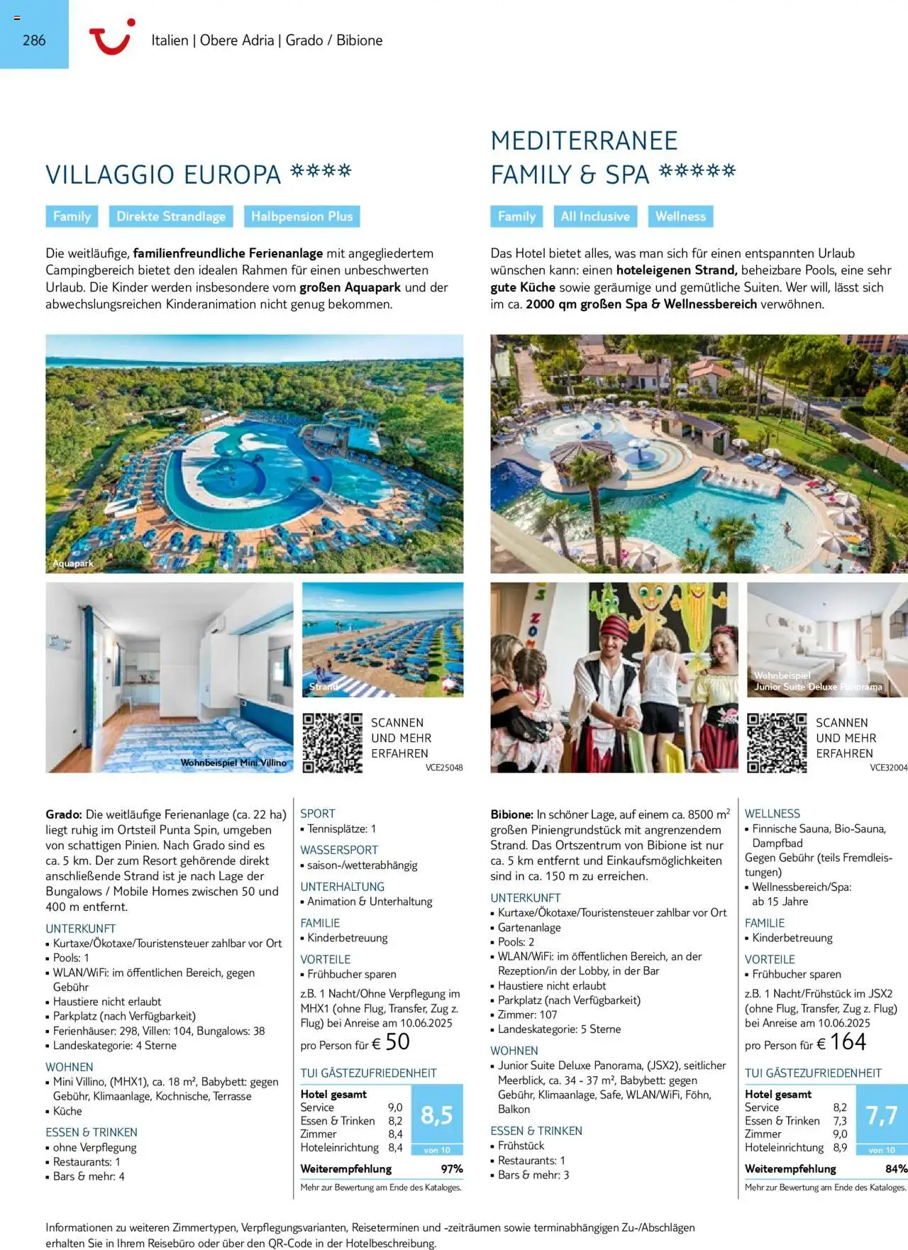 Aida - Urlaub mit eigener Anreise 2025/26 – gültig ab 01.11.2024 | Seite: 286 | Produkte: Babybett, Küche