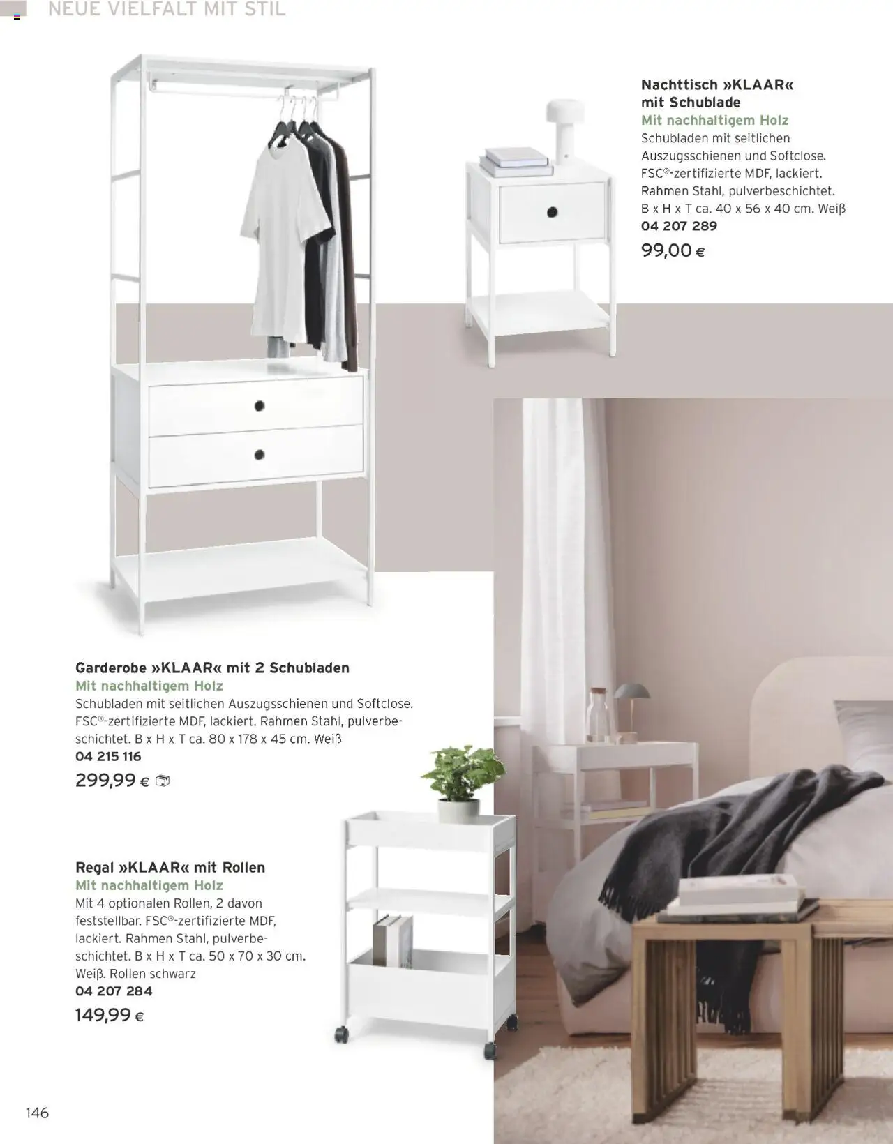 Tchibo Eduscho - Katalog Oktober 2025 gültig ab 01.10.2025 | Seite: 146 | Produkte: Nachttisch, Regal