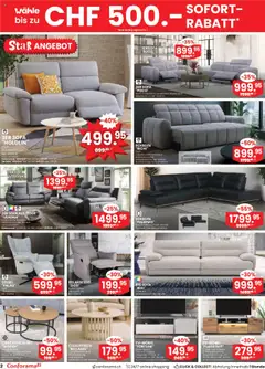 Conforama Aktionen ab 23.07.2025 | Seite: 2 | Produkte: Sessel, Couchtisch, Ecksofa, Relaxsessel