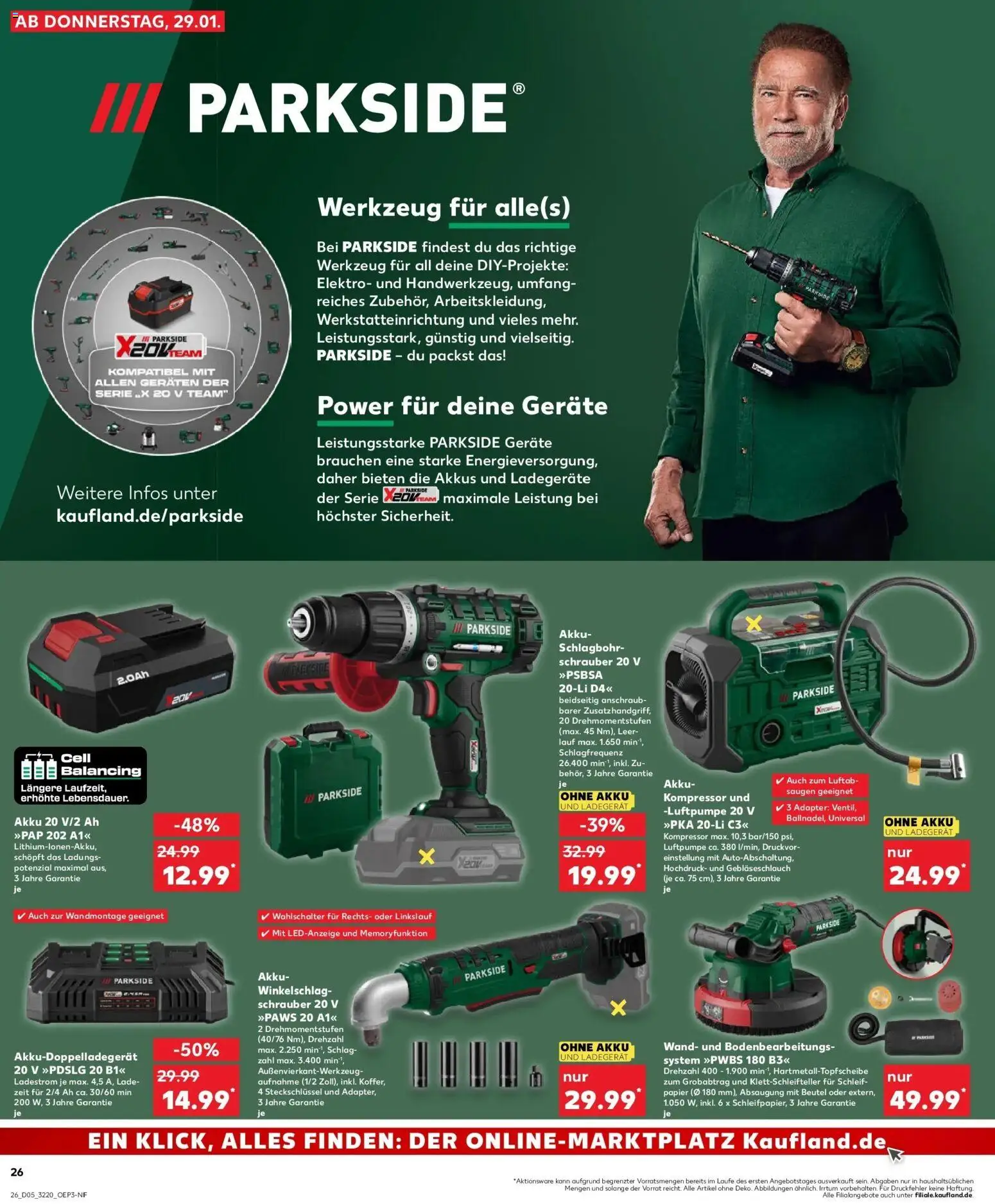 Kaufland prospekt Genthin	 – gültig ab 02.02.2026 | Seite: 26 | Produkte: Adapter, Luftpumpe, Ladegerät