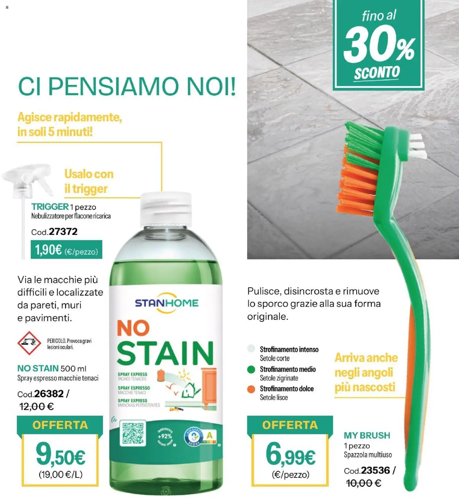 Volantino Stanhome del 23.12.2025 | Pagina: 21 | Prodotti: Spazzola, Nebulizzatore