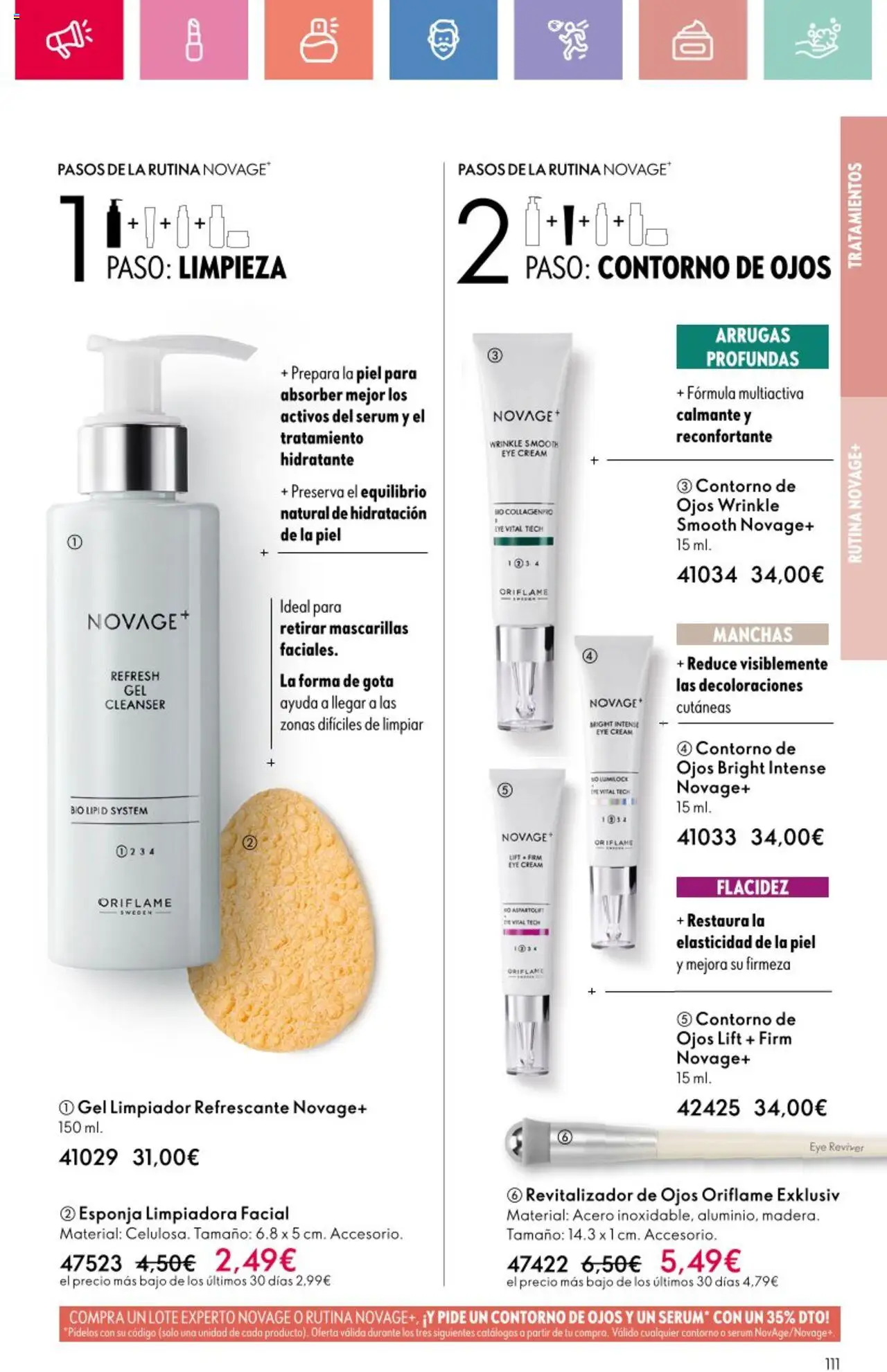 Oriflame - Catálogo Campaña 9 │ válido desde el 22.06.2025 | Página: 111 | Productos: Esponja, Sérum
