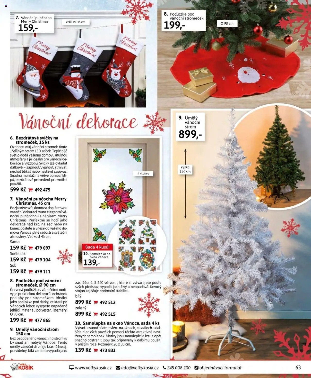 Velký Košík katalog září od 01.09.2025 | Strana: 63 | Produkty: Postele, Svíčky, LED, Dekorace