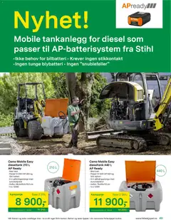 Forhåndsvisning av Felleskjøpet kundeavis gyldig fra 18.03.2026 | Side: 49 | Produkter: Stikkontakt, Batteri